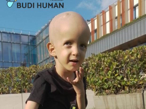 Za trogodišnjeg Mijata, koji se bori sa tumorom na malom mozgu, Fondacija Budi human uputila dodatnih 2.500 eura pomoći!